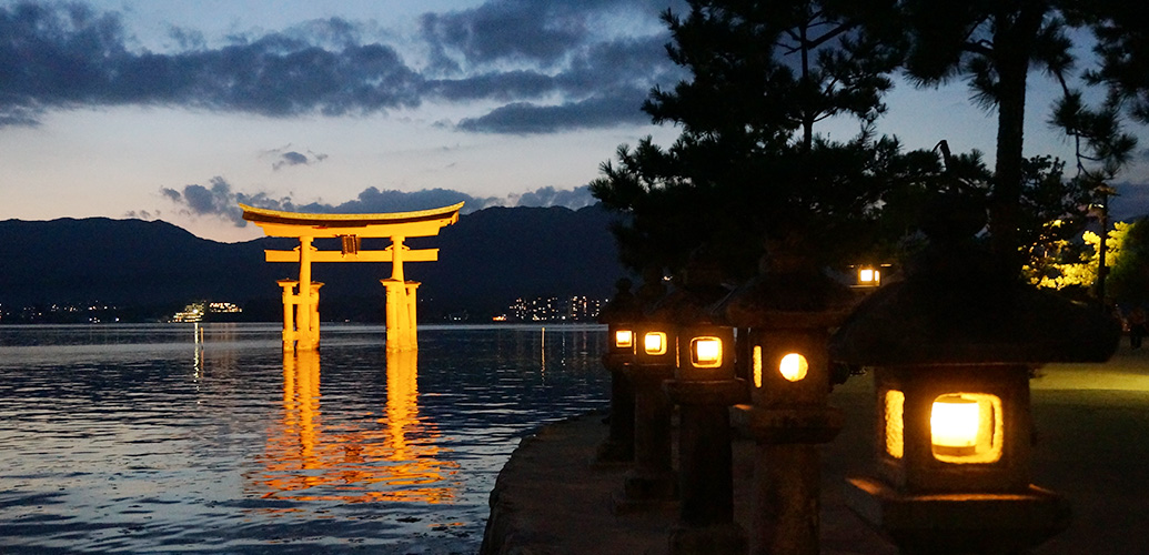 世界文化遺産日本三景宮島