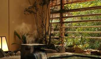 Tsukino-yu, open-air bath