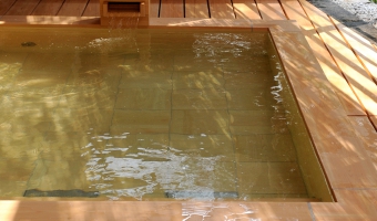 Hinode-yu, open-air bath